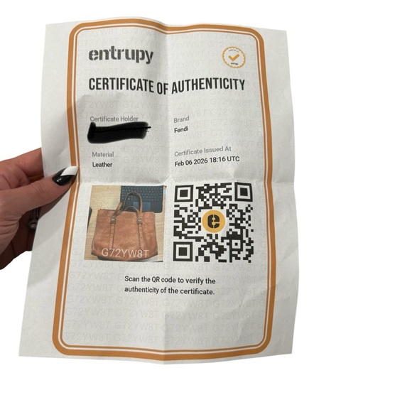 Fendi Selleria Hand-Stitched Leather Tote Roma Italia Limited Numbered Bag - Picture 11 of 12